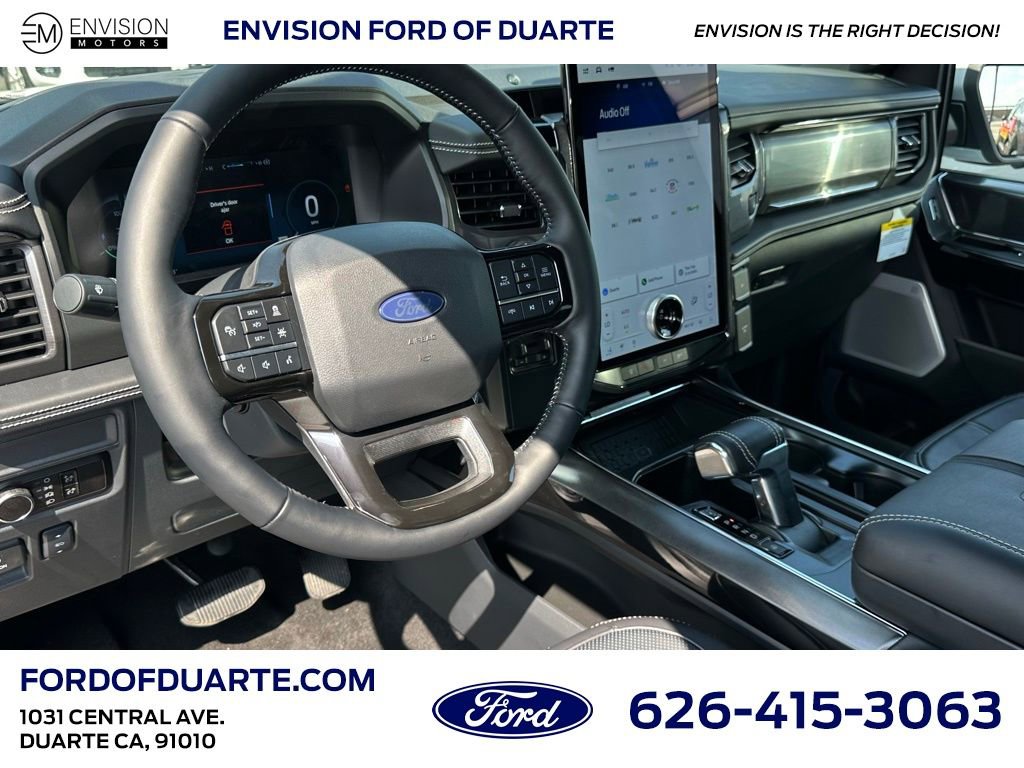 New 2025 Ford F150 Lightning Platinum w/ Dark Elements Package image 24