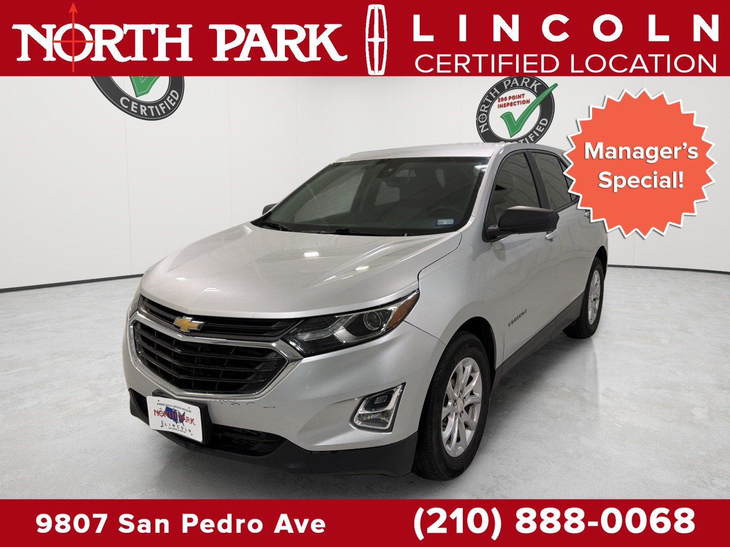 Used 2021 Chevrolet Equinox LS FWD image 1