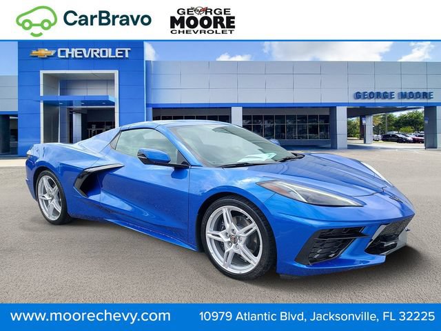 Certified 2021 Chevrolet Corvette Stingray Convertible w/ 1LT RWD image 1