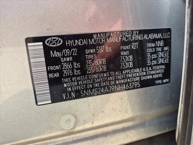 Used 2022 Hyundai Santa Fe SEL w/ Cargo Package FWD image 15