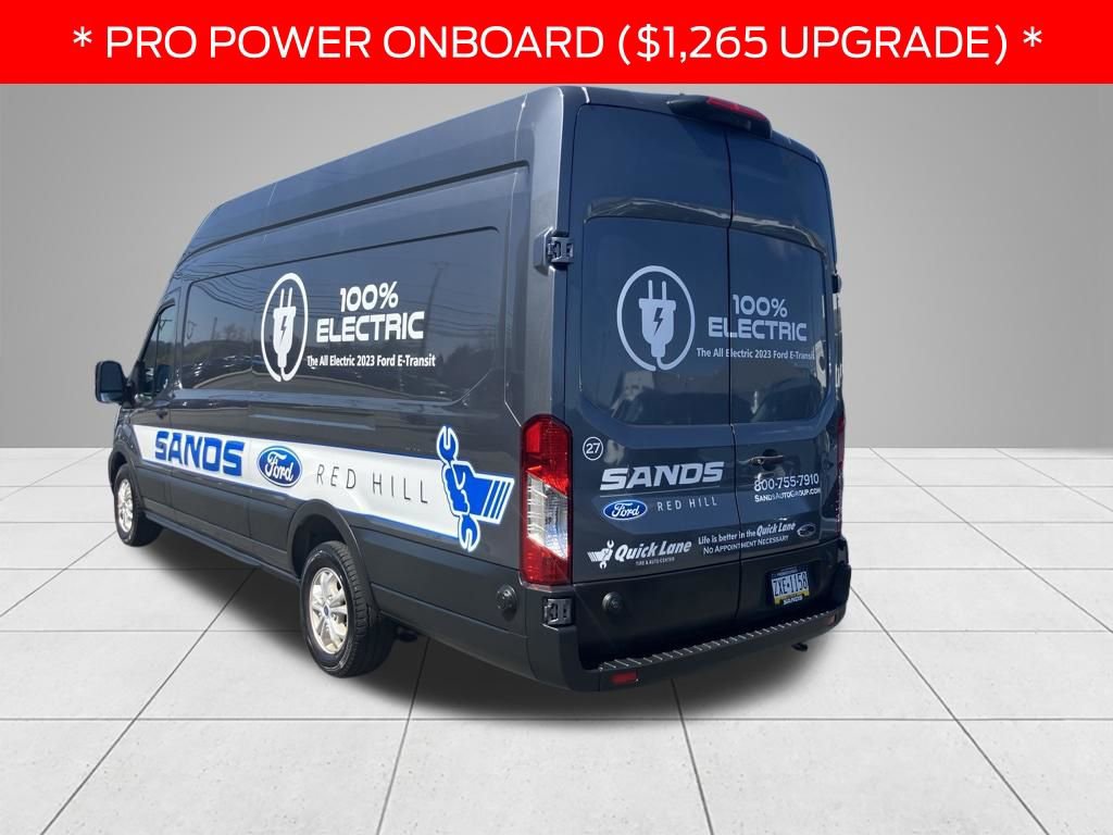 Used 2023 Ford E-Transit 148 High Roof Extended w/ Load Area Protection Package image 4