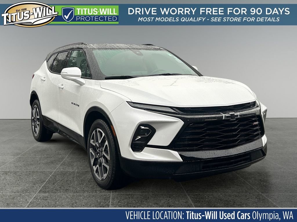 Used 2023 Chevrolet Blazer RS FWD video 1