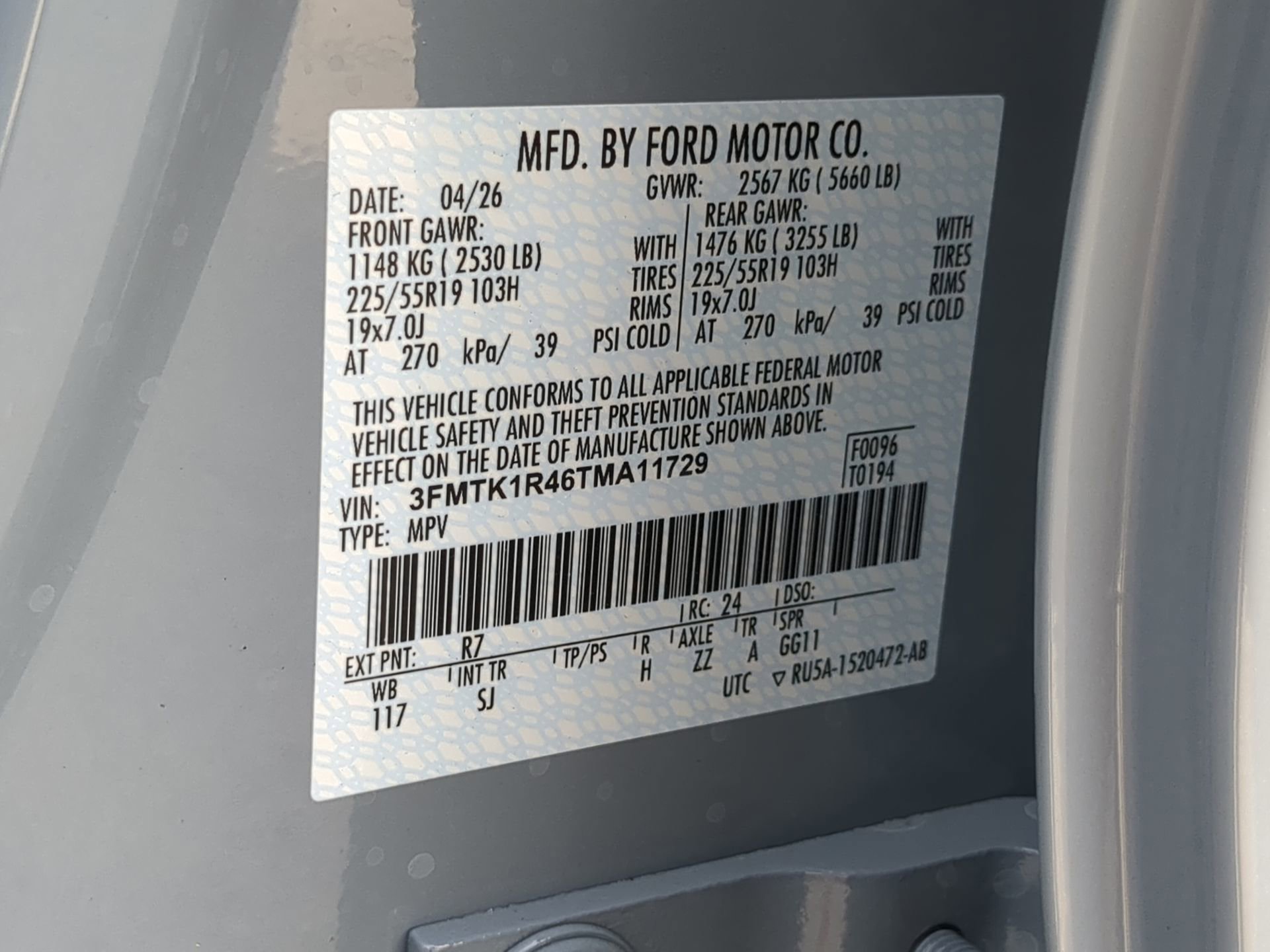 New 2026 Ford Mustang Mach-E Select RWD image 71