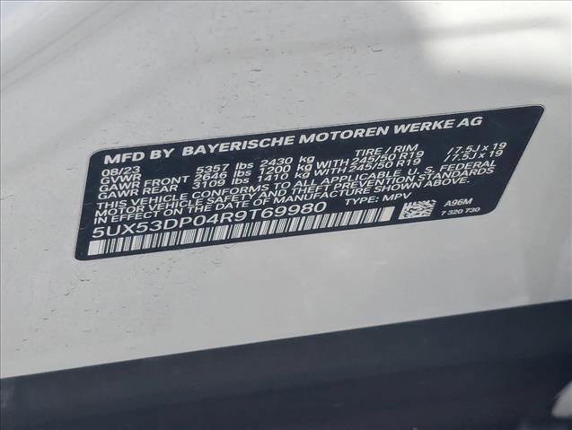 Certified 2024 BMW X3 xDrive30i w/ Convenience Package AWD/4WD image 14