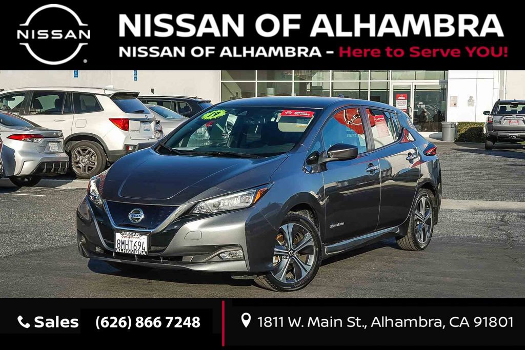 Certified 2019 Nissan Leaf SV Plus w/ SV Plus Technology Package