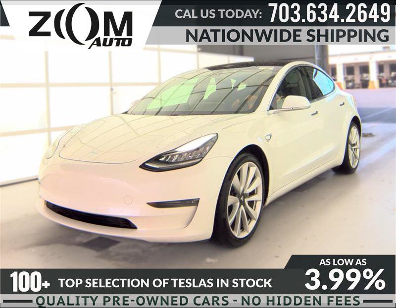 Used 2018 Tesla Model 3 Long Range AWD/4WD image 1