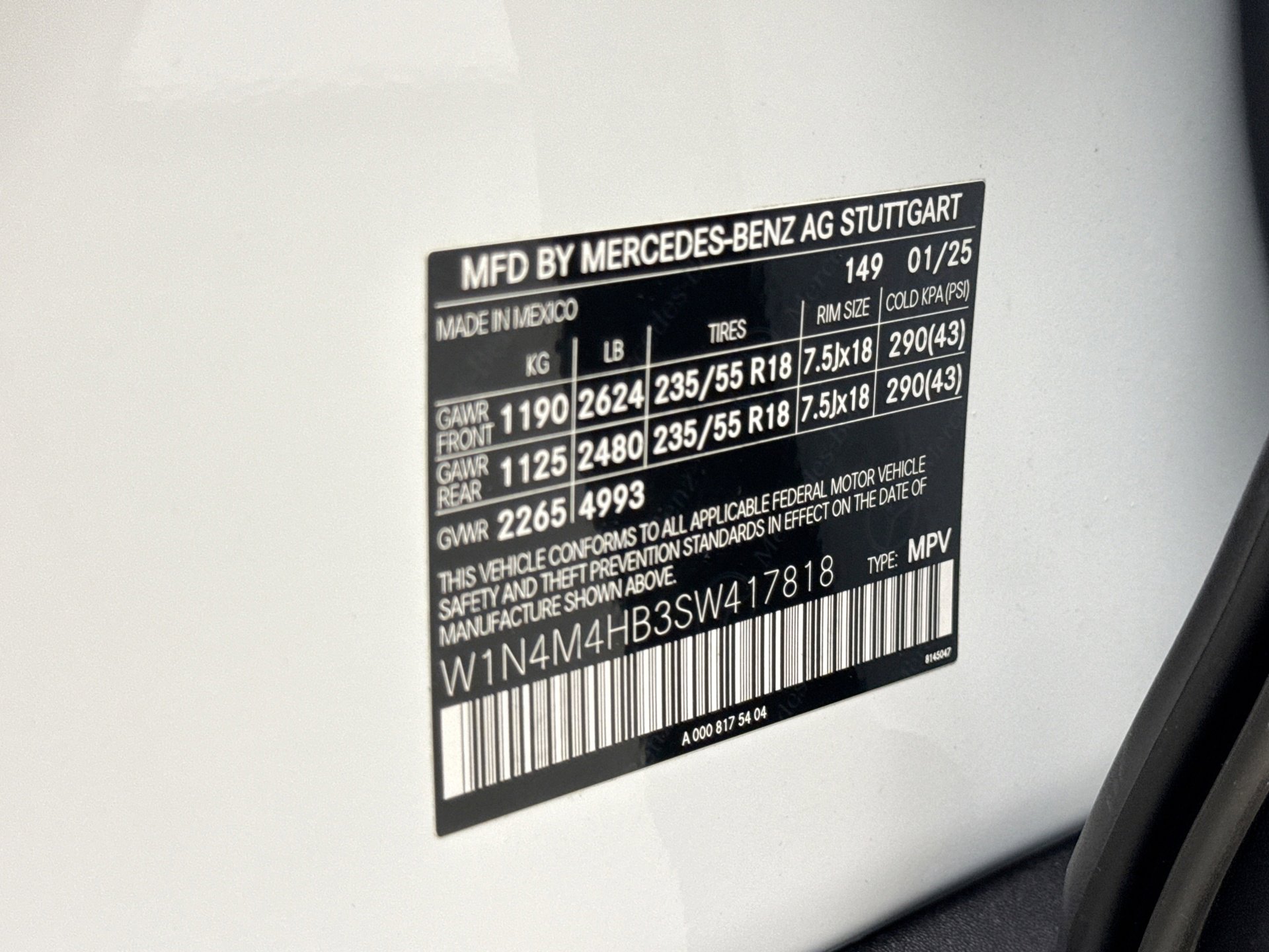 Used 2025 Mercedes-Benz GLB 250 GLB 250 4WD image 23