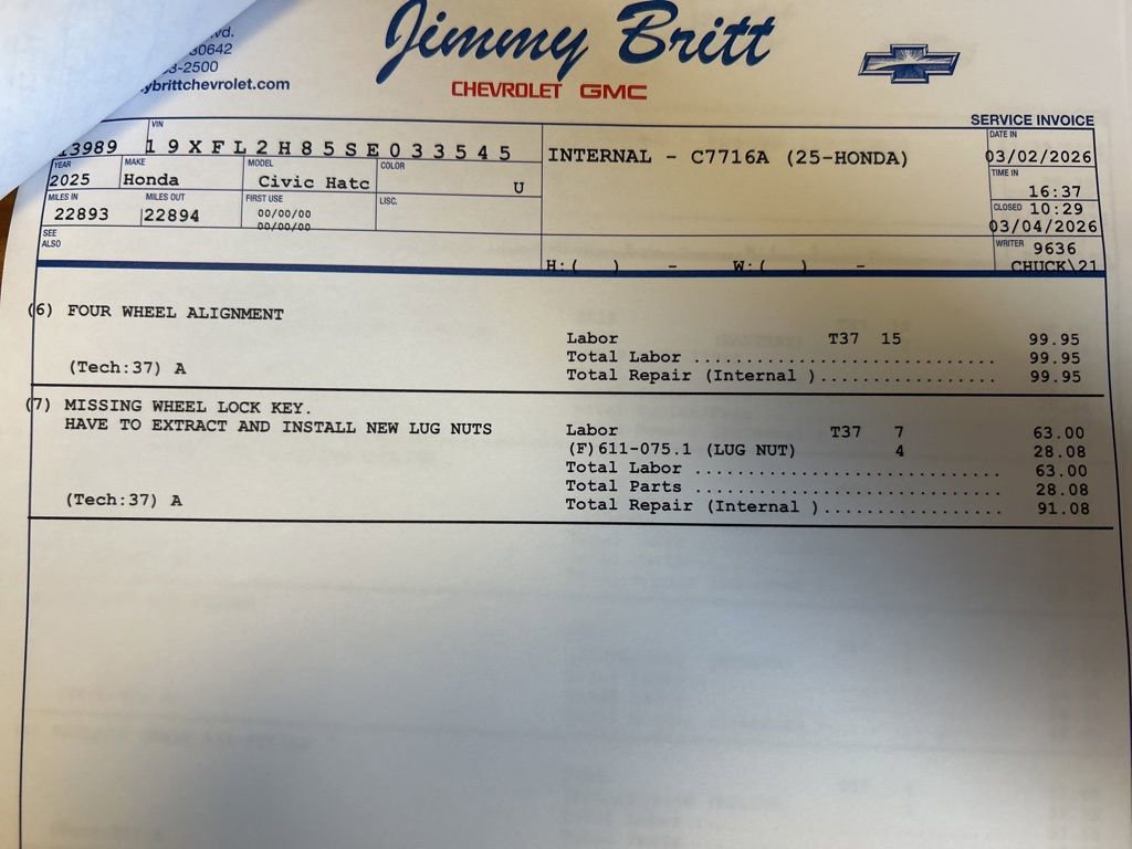 Used 2025 Honda Civic Sport image 16