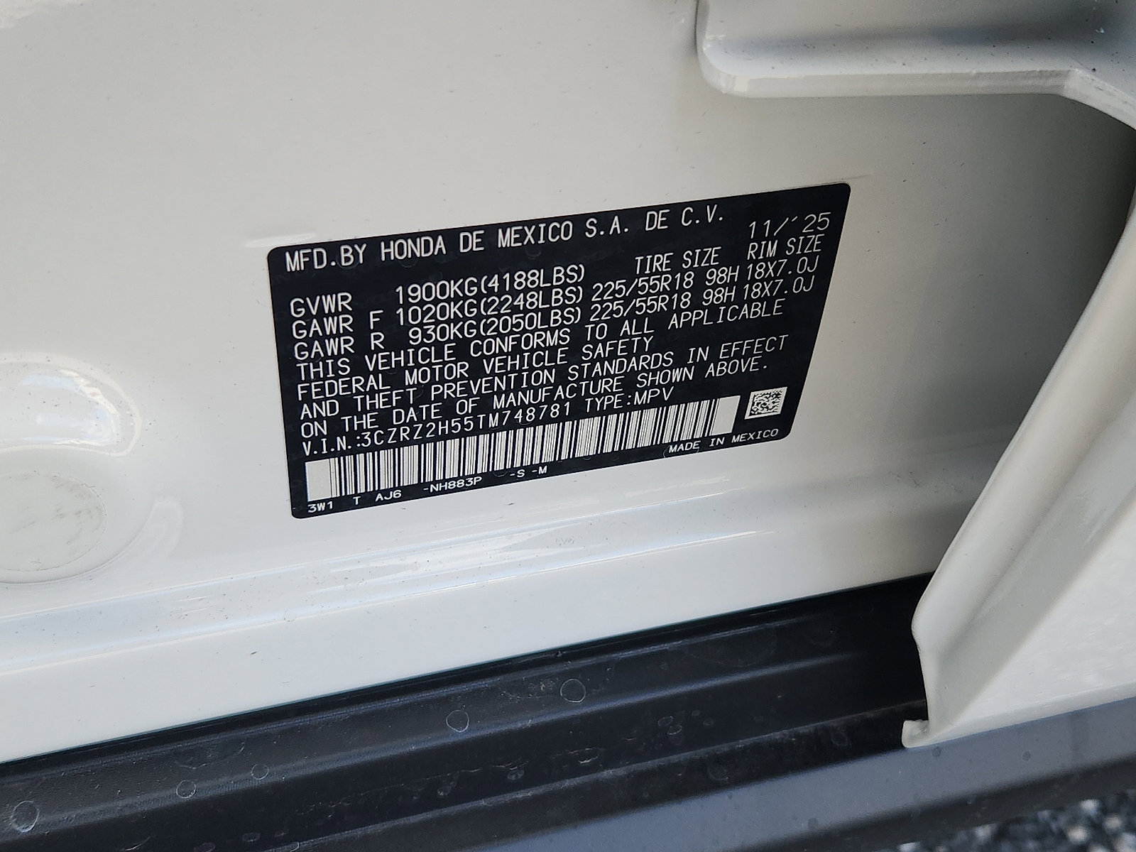 New 2026 Honda HR-V Sport image 15