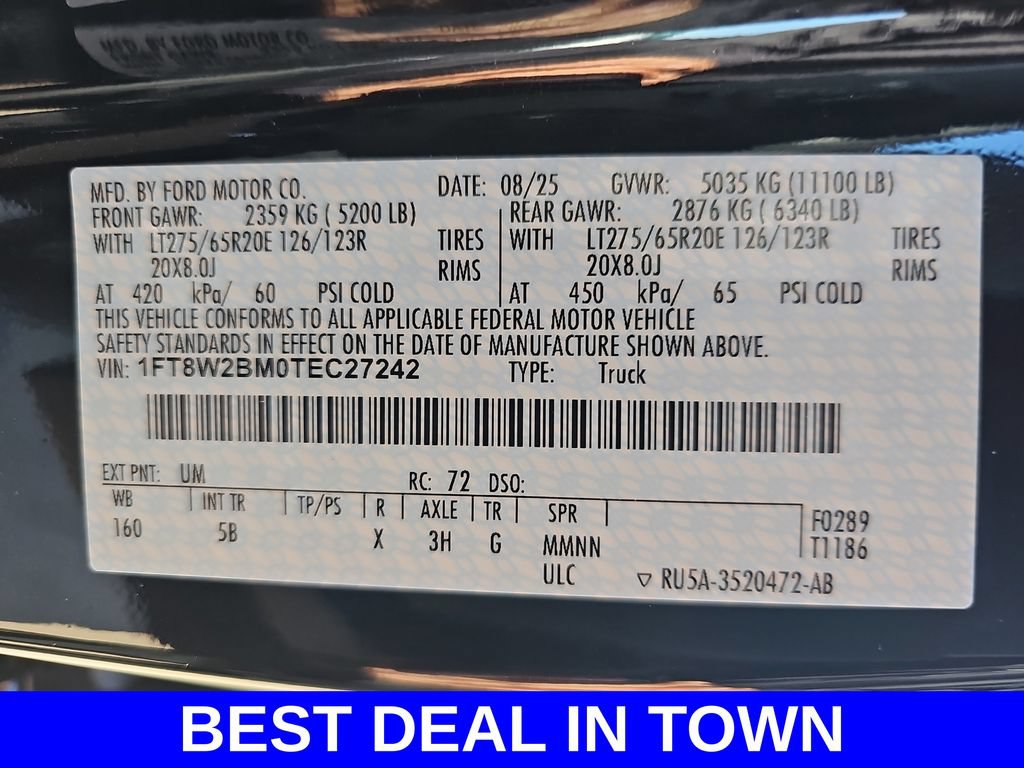 New 2026 Ford F250 Lariat w/ Black Appearance Package AWD/4WD image 42