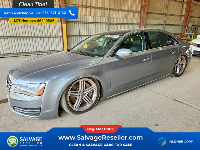 Used 2013 Audi A8 L 4.0T