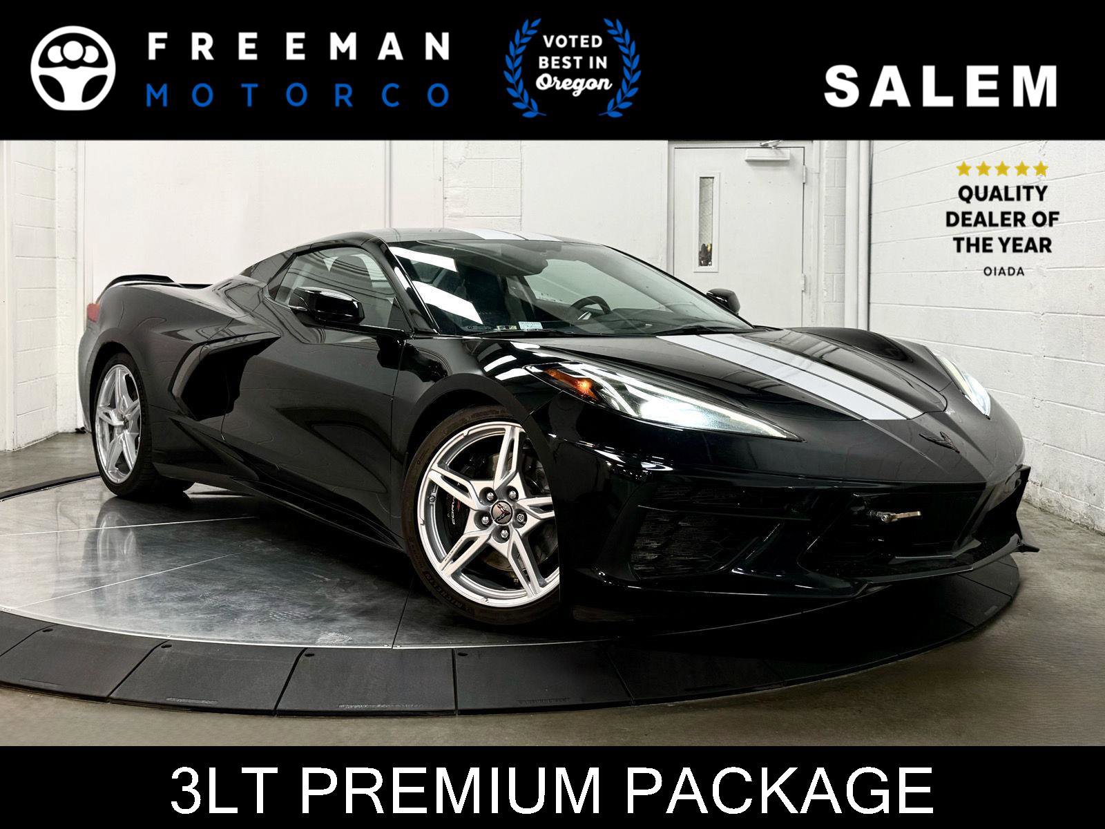 Used 2020 Chevrolet Corvette Stingray Premium Conv w/ 3LT Preferred Equipment Group RWD image 1