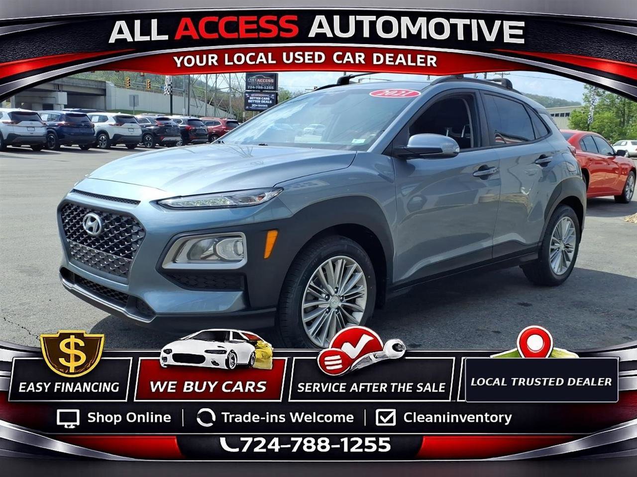 Used 2021 Hyundai Kona SEL FWD image 4