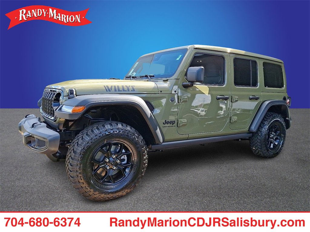 New 2025 Jeep Wrangler Willys