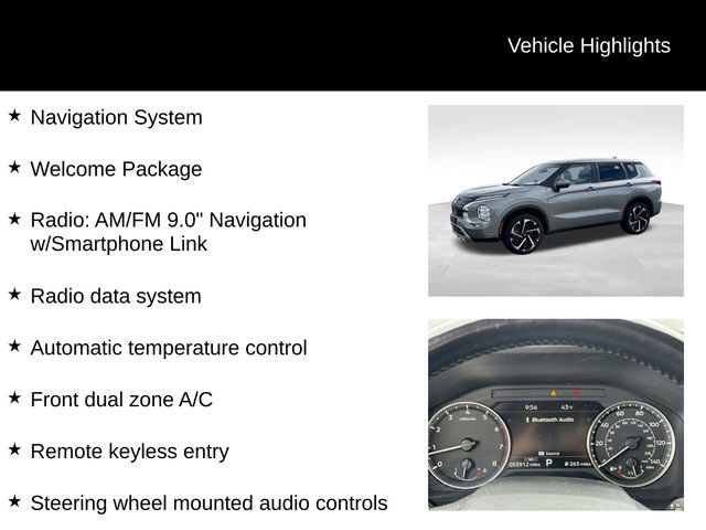 Used 2023 Mitsubishi Outlander SE image 7