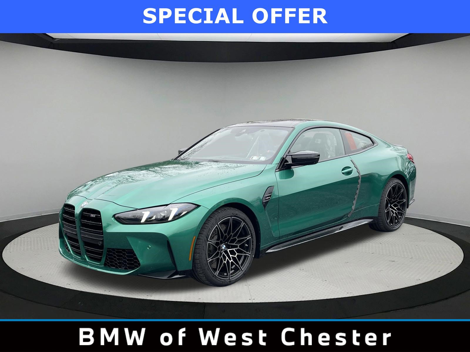 New 2026 BMW M4 Coupe w/ Executive Package RWD image 1