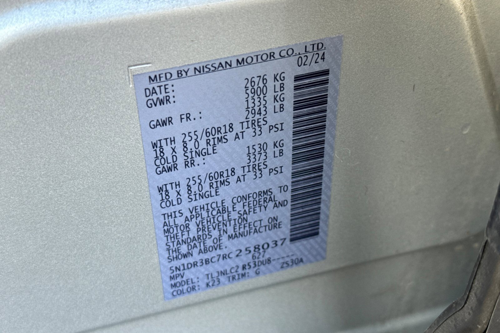 Used 2024 Nissan Pathfinder SV image 32