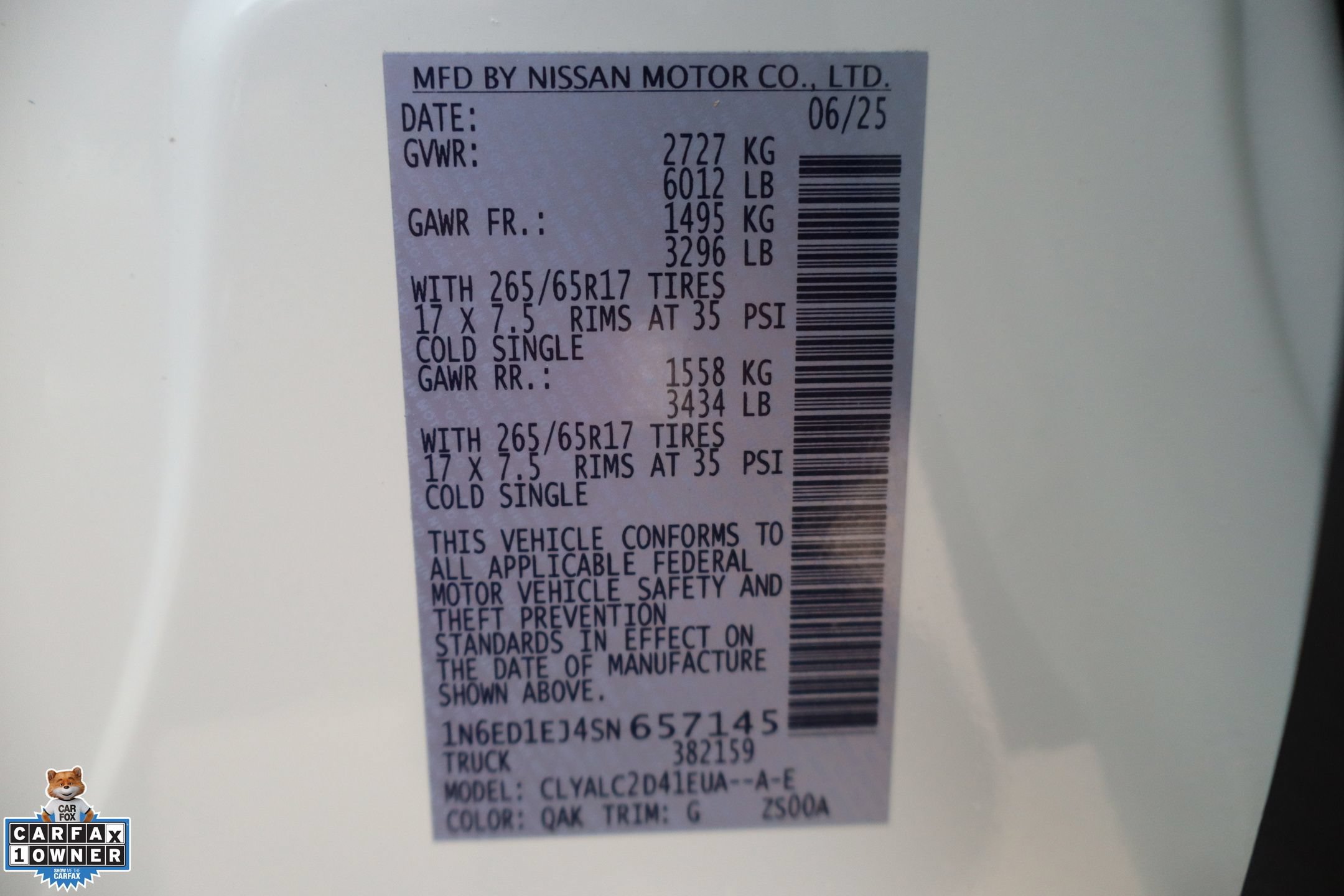 Used 2025 Nissan Frontier SV w/ SV Convenience Package RWD image 30