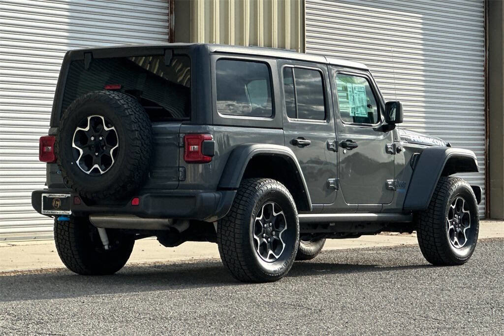 Used 2022 Jeep Wrangler Unlimited Rubicon 4xe w/ Cold Weather Group image 6