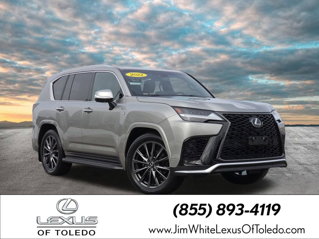 Certified 2022 Lexus LX 600 F Sport image 1