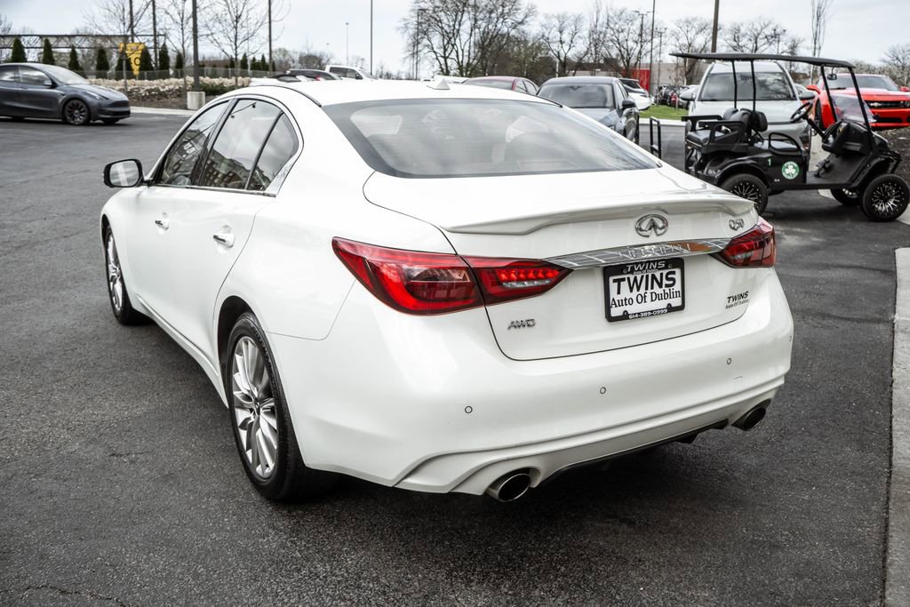 Used 2021 INFINITI Q50 Luxe image 40