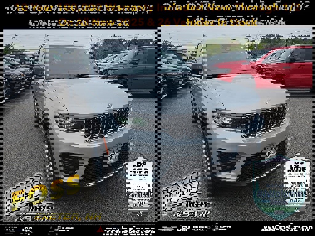 New 2025 Jeep Grand Cherokee Laredo X