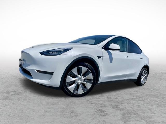 Used 2020 Tesla Model Y Long Range AWD/4WD image 1