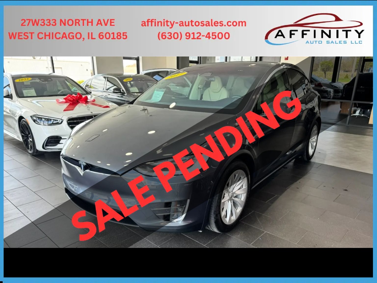 Used 2017 Tesla Model X 90D AWD/4WD image 1
