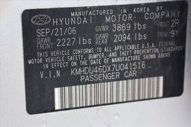 Used 2007 Hyundai Elantra GLS FWD image 16