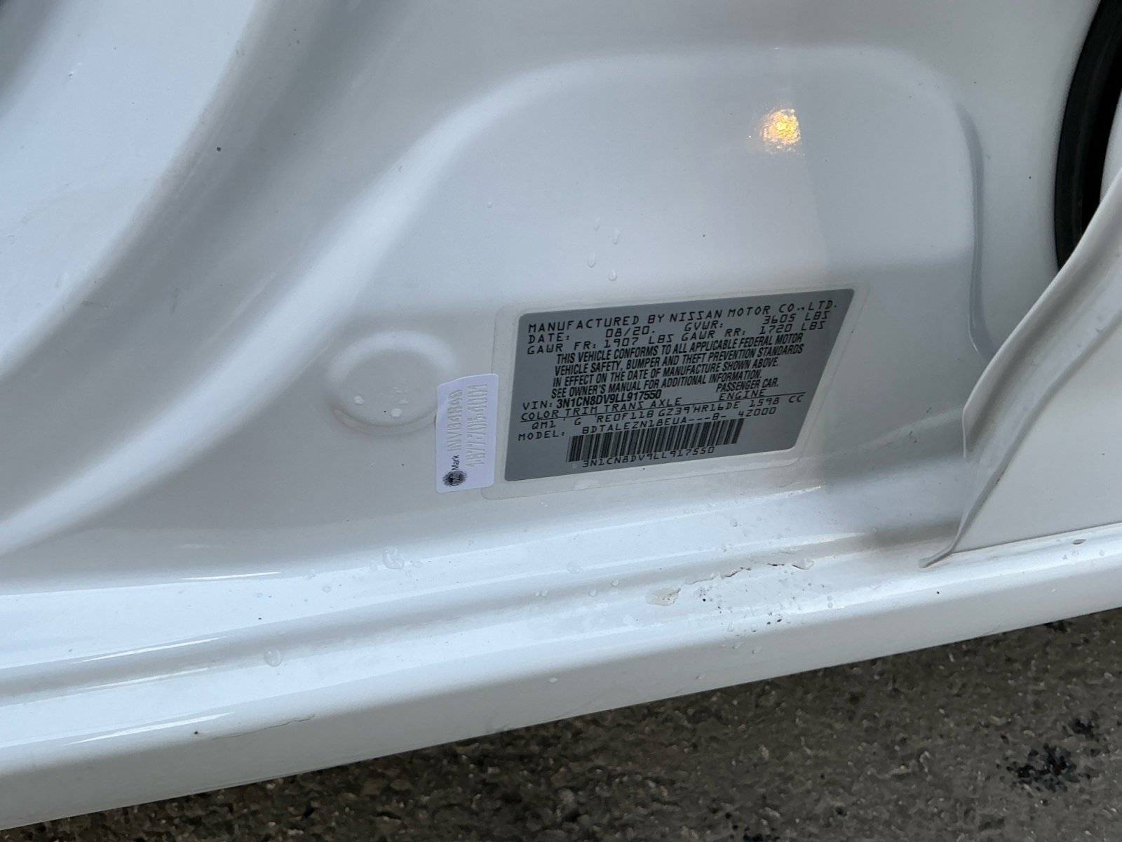 Used 2020 Nissan Versa S image 26