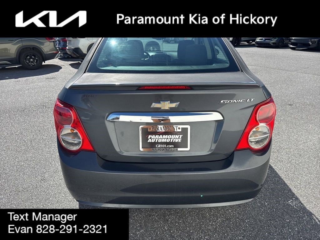 Used 2013 Chevrolet Sonic LT w/ Wheels and Fog Lamp Package image 6