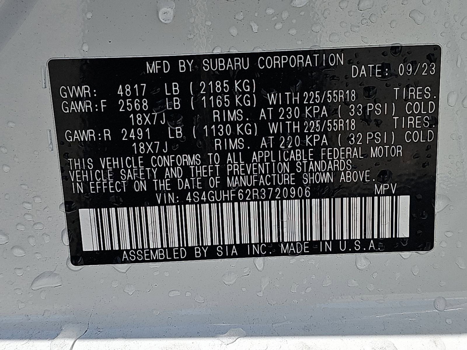 Certified 2024 Subaru Crosstrek 2.5i Sport w/ Crosstrek Mirror Package image 14