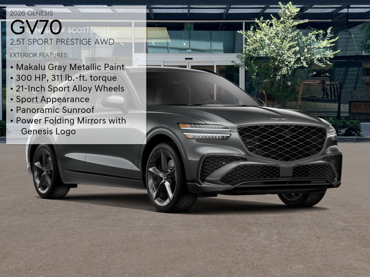 New 2026 Genesis GV70 2.5T Sport Prestige image 3