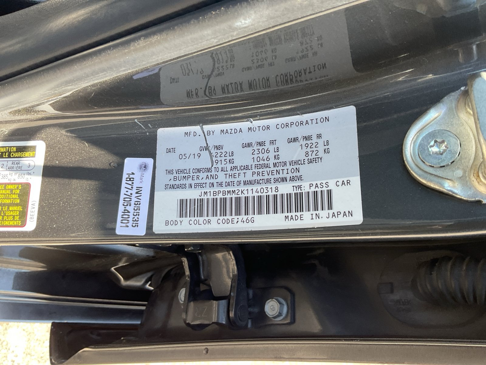 Used 2019 MAZDA MAZDA3 AWD Hatchback w/ Preferred Pkg image 27