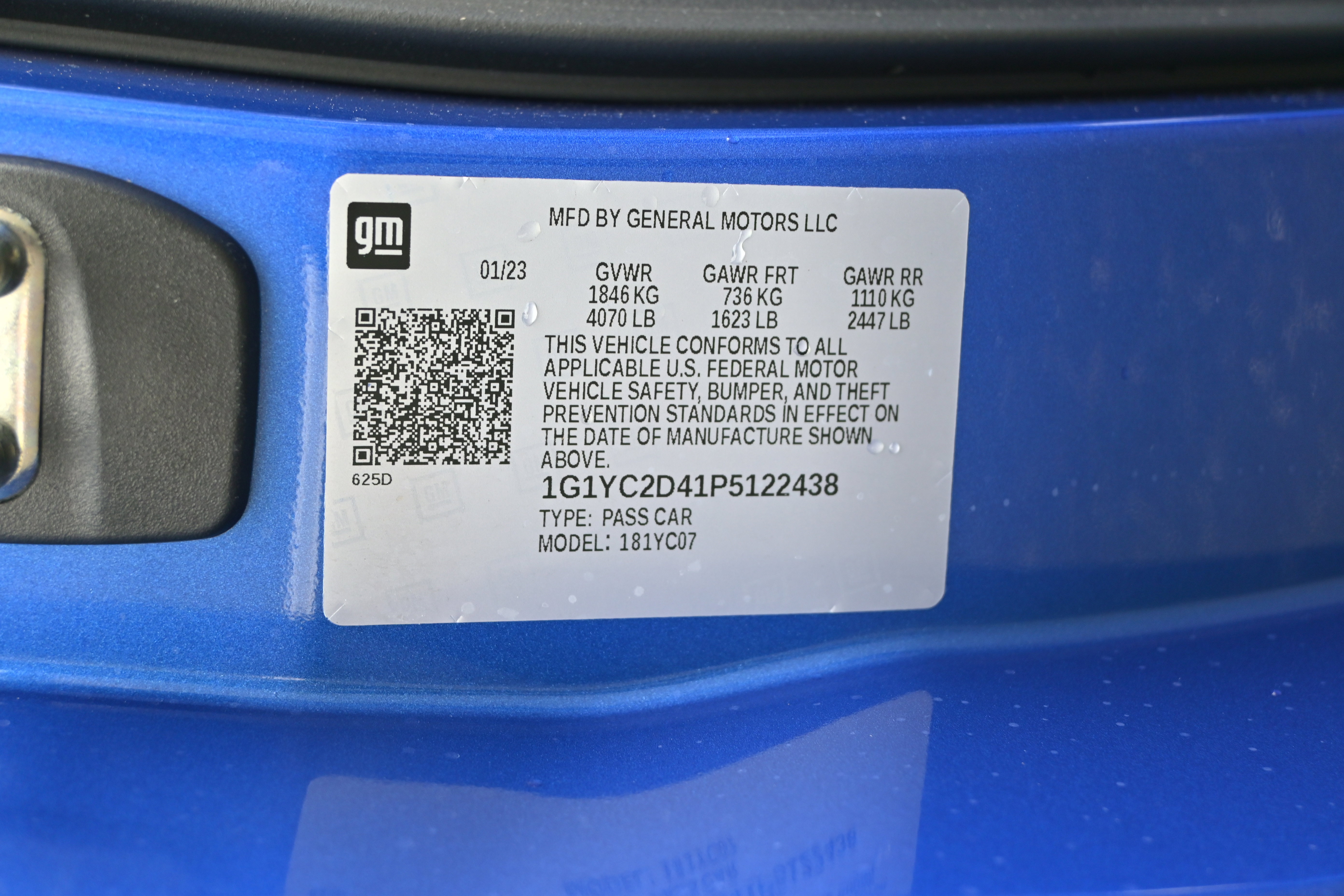 Used 2023 Chevrolet Corvette Stingray Premium Cpe w/ Z51 Performance Package RWD image 21