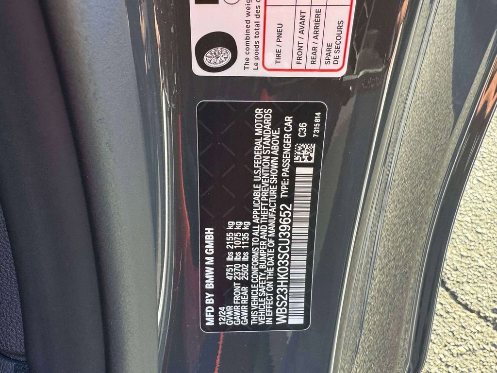 Used 2025 BMW M4 Competition w/ Executive Package RWD image 18