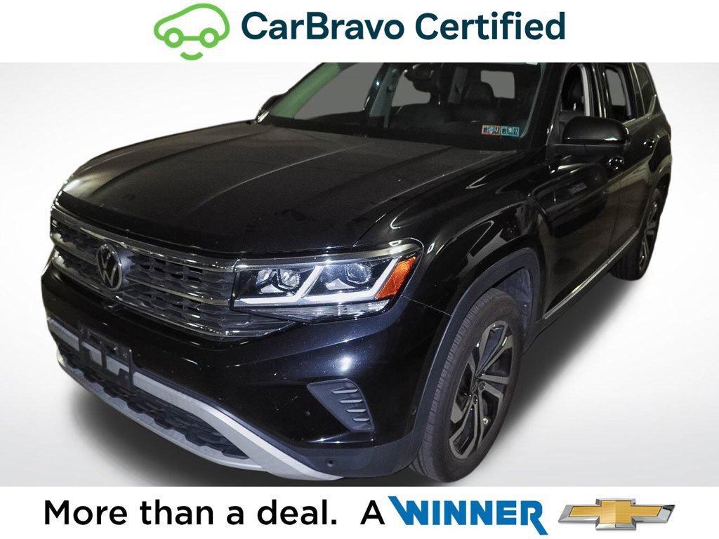 Used 2021 Volkswagen Atlas SEL Premium AWD/4WD image 1