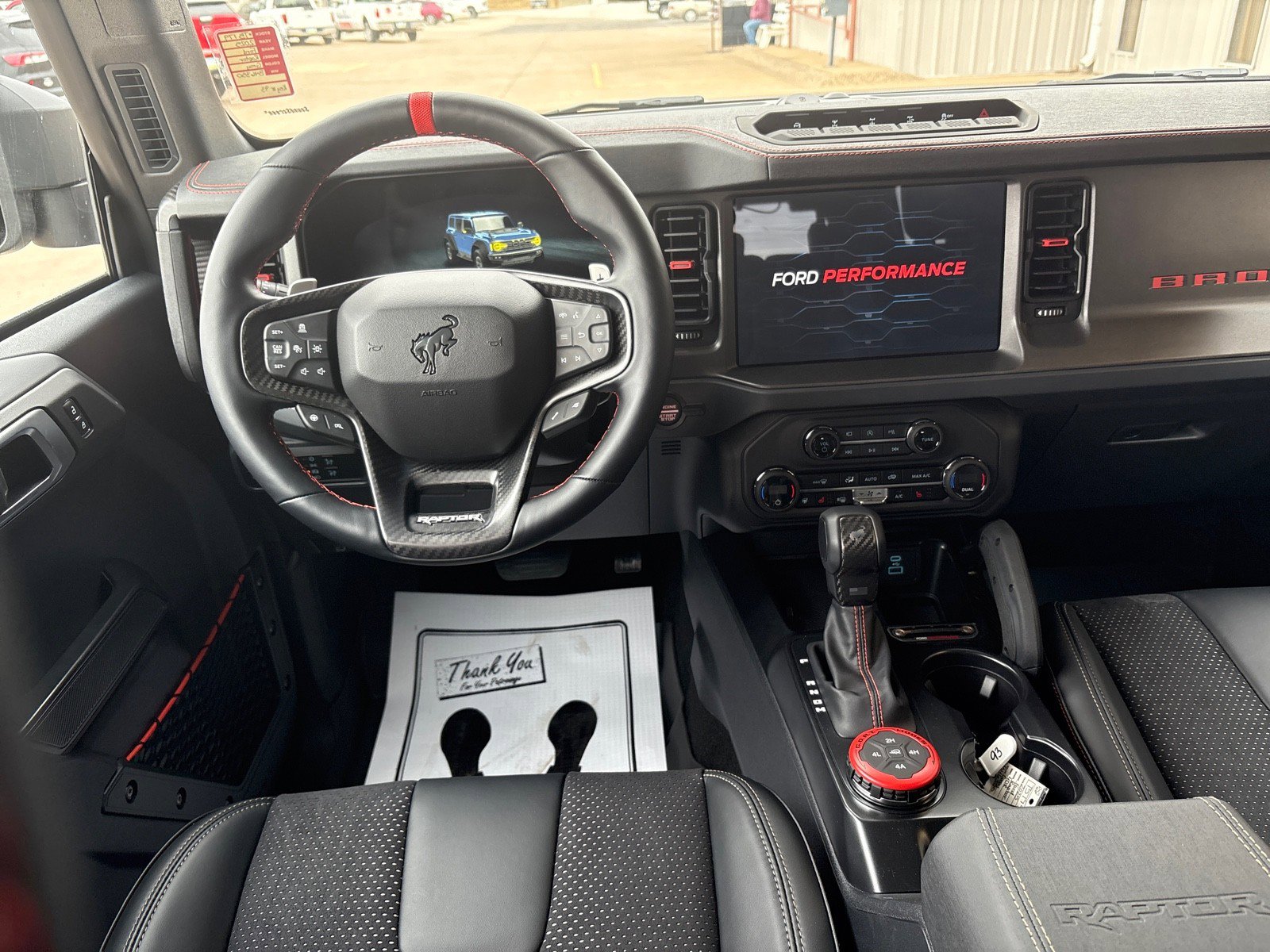 New 2025 Ford Bronco Raptor w/ Interior Carbon Fiber Pack AWD/4WD image 5