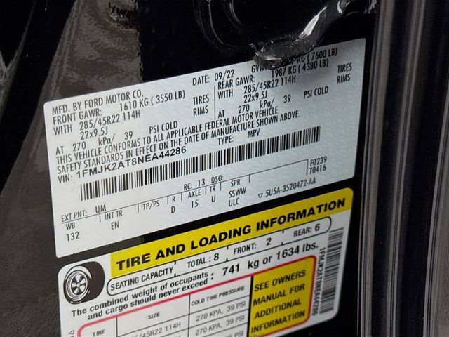 Used 2022 Ford Expedition Max Limited image 36