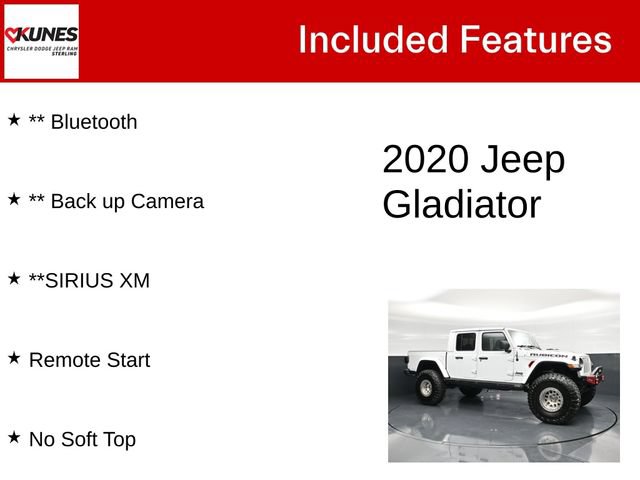 Used 2020 Jeep Gladiator Rubicon AWD/4WD image 5
