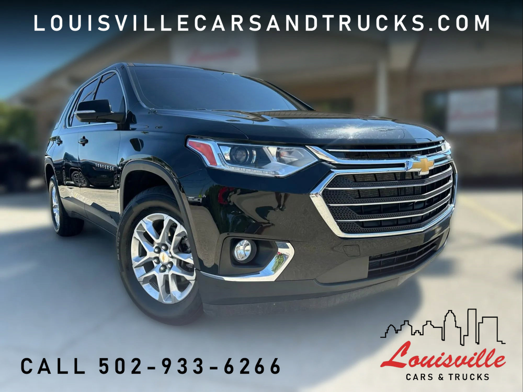 Used 2021 Chevrolet Traverse LT w/ LPO, Floor Liner Package image 1