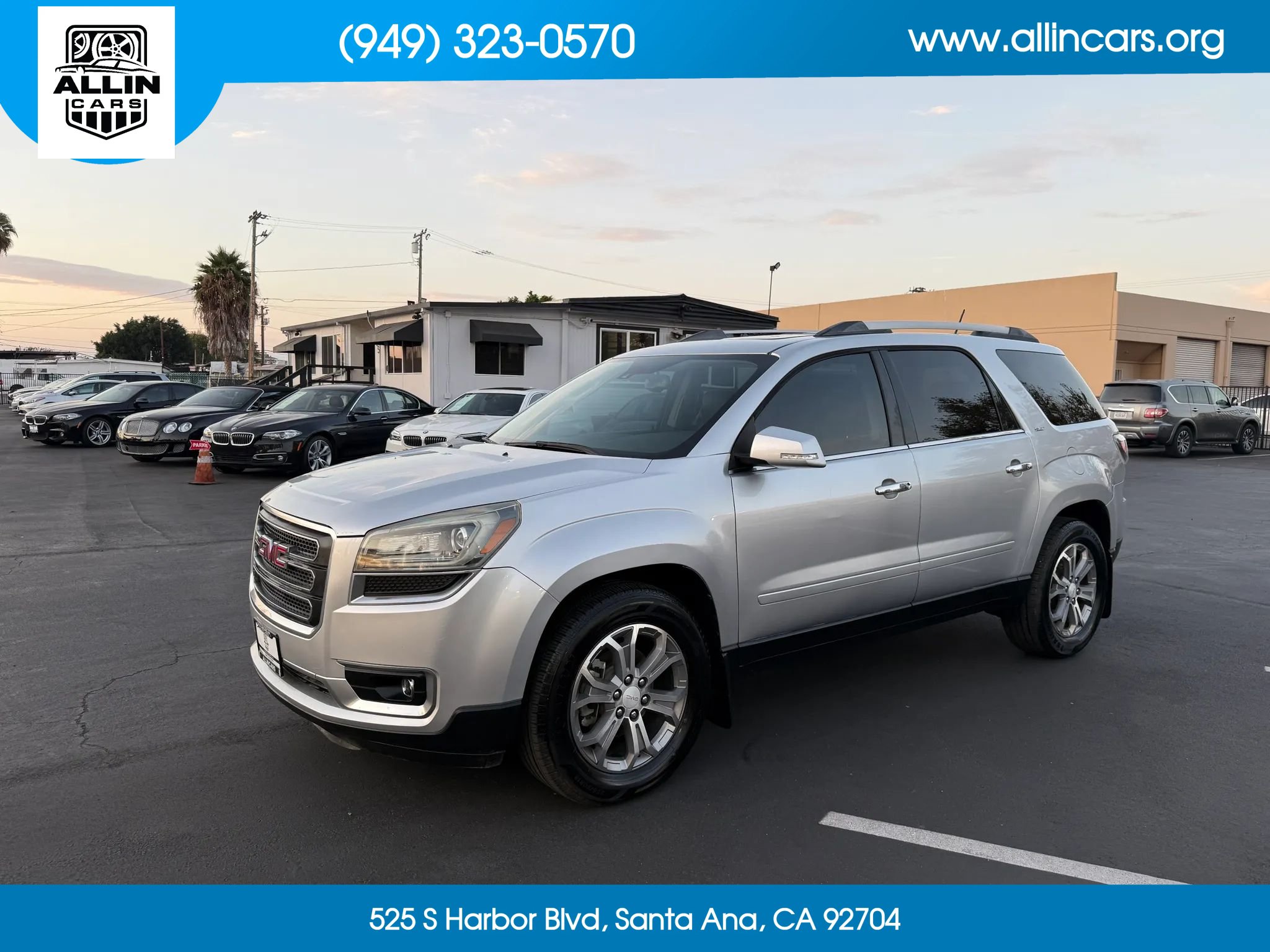 Used 2015 GMC Acadia SLT w/ Open Road Package FWD image 1