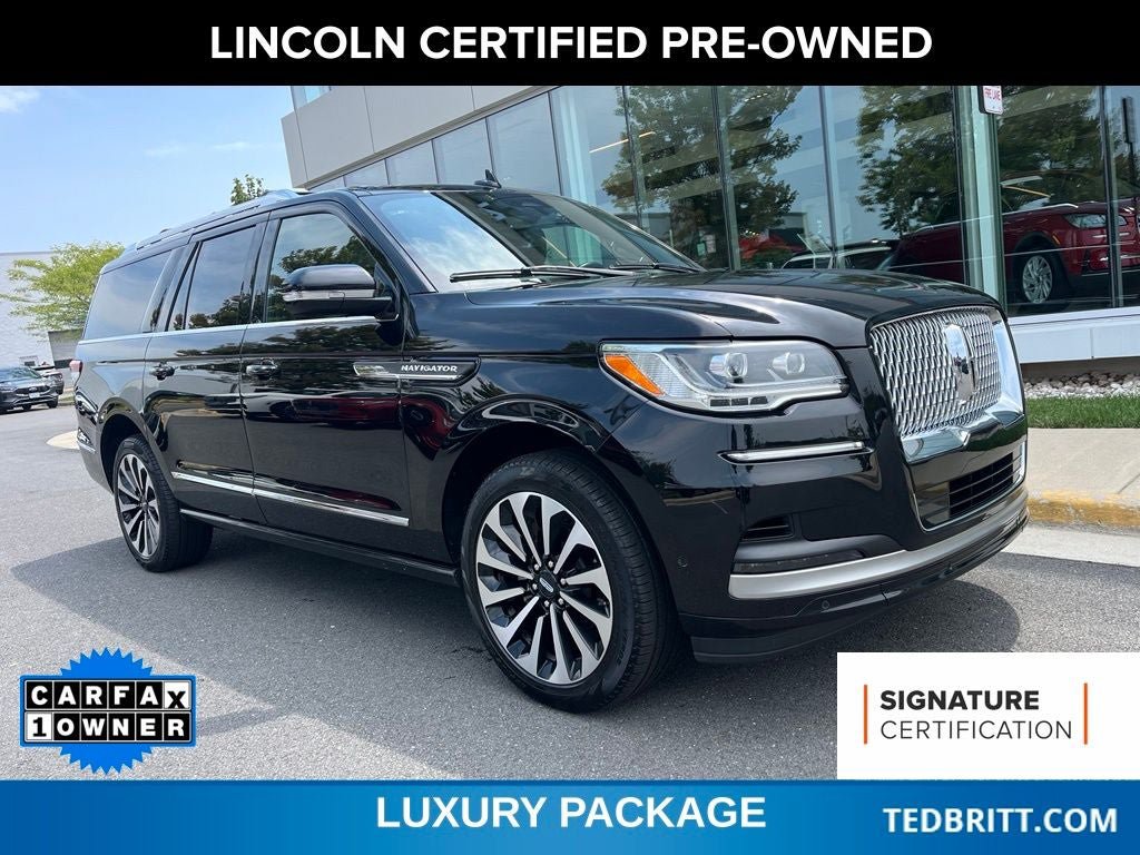 Certified 2023 Lincoln Navigator L Reserve
