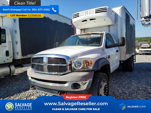 Used 2008 Dodge Ram 4500 Truck 2WD Regular Cab w/ ST Decor Group