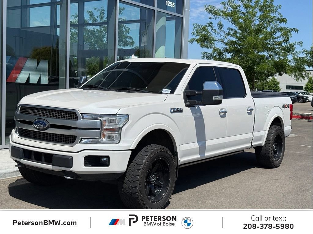 Used 2019 Ford F150 Platinum w/ Technology Package AWD/4WD image 1