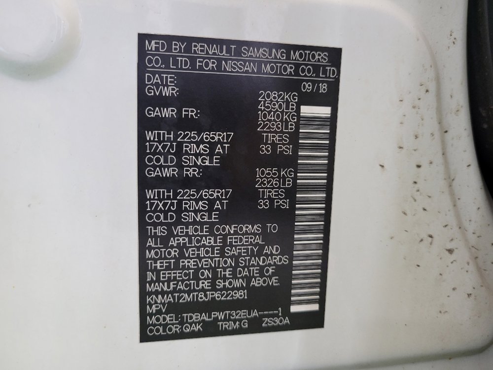 Used 2018 Nissan Rogue S image 33