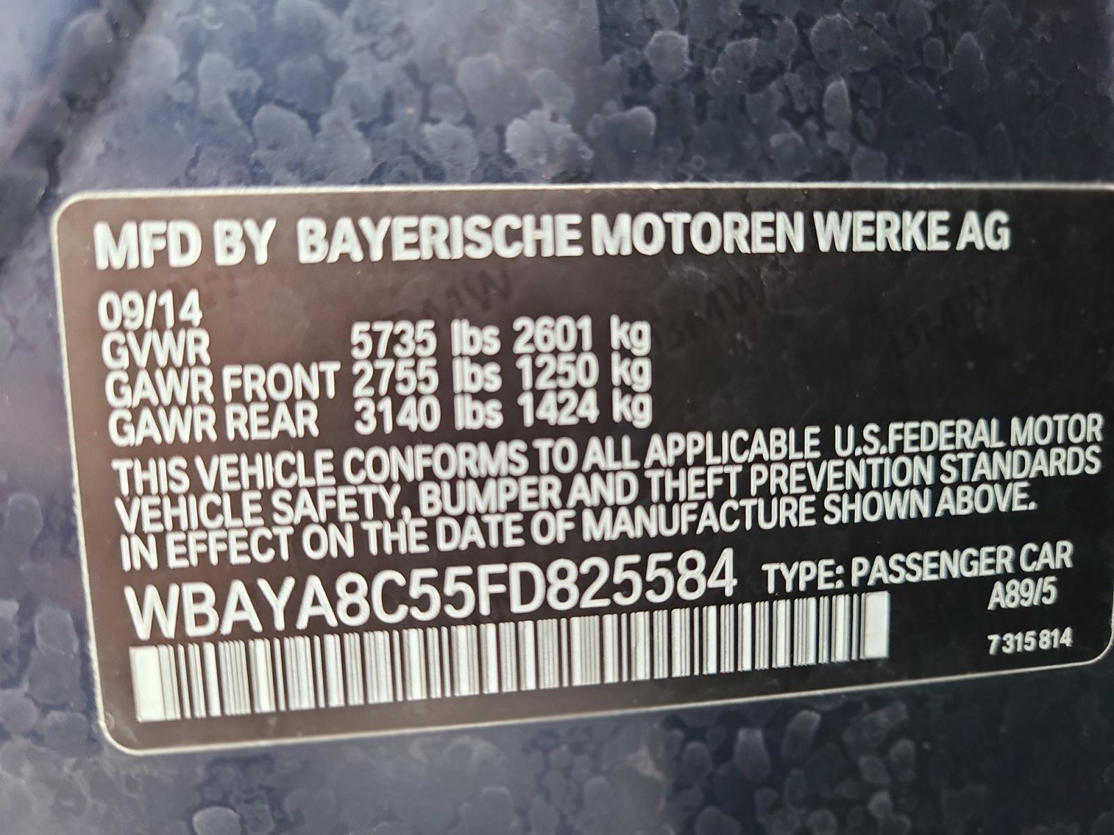 Used 2015 BMW 750i RWD image 26