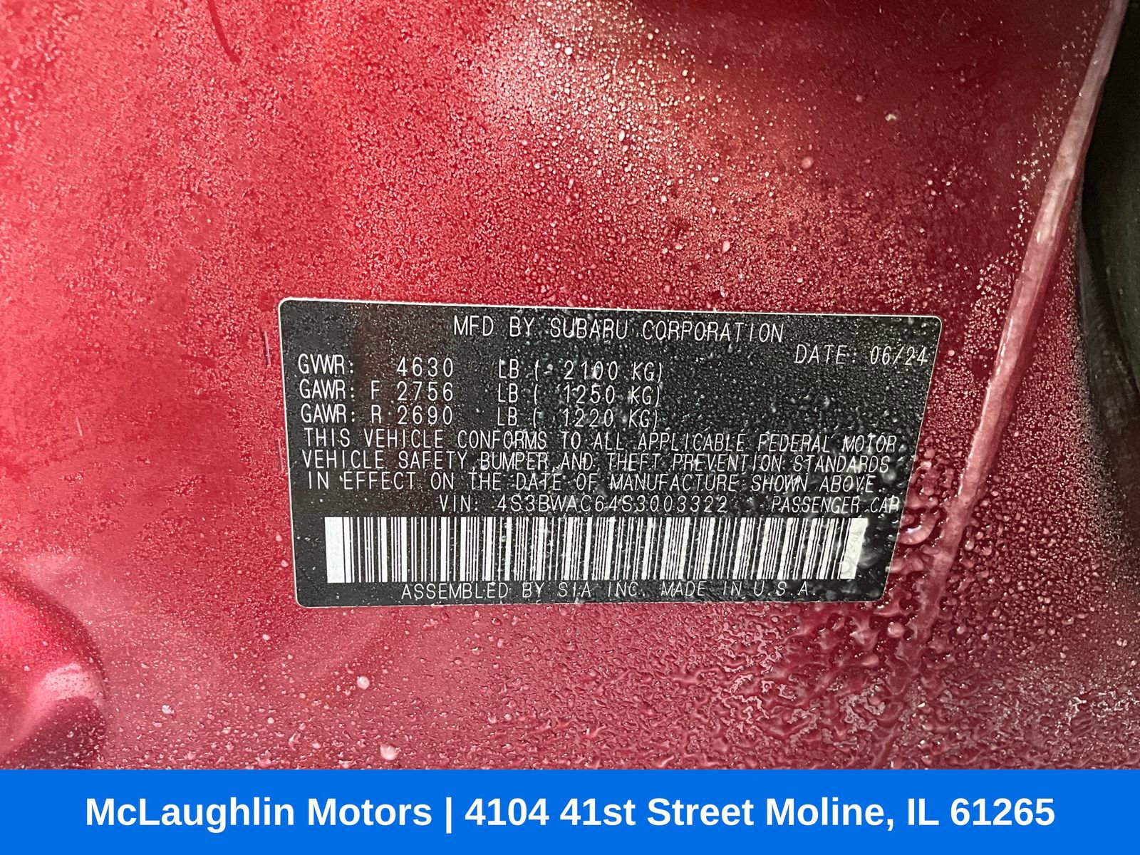 Certified 2025 Subaru Legacy Premium image 18