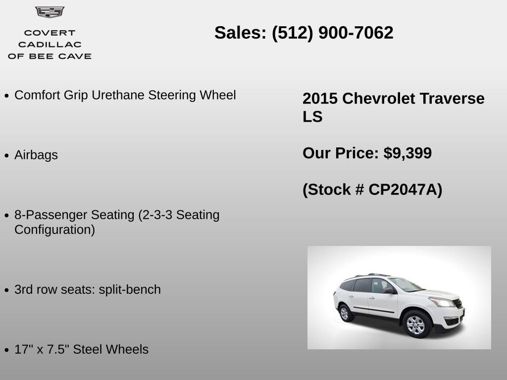 Used 2015 Chevrolet Traverse LS image 18