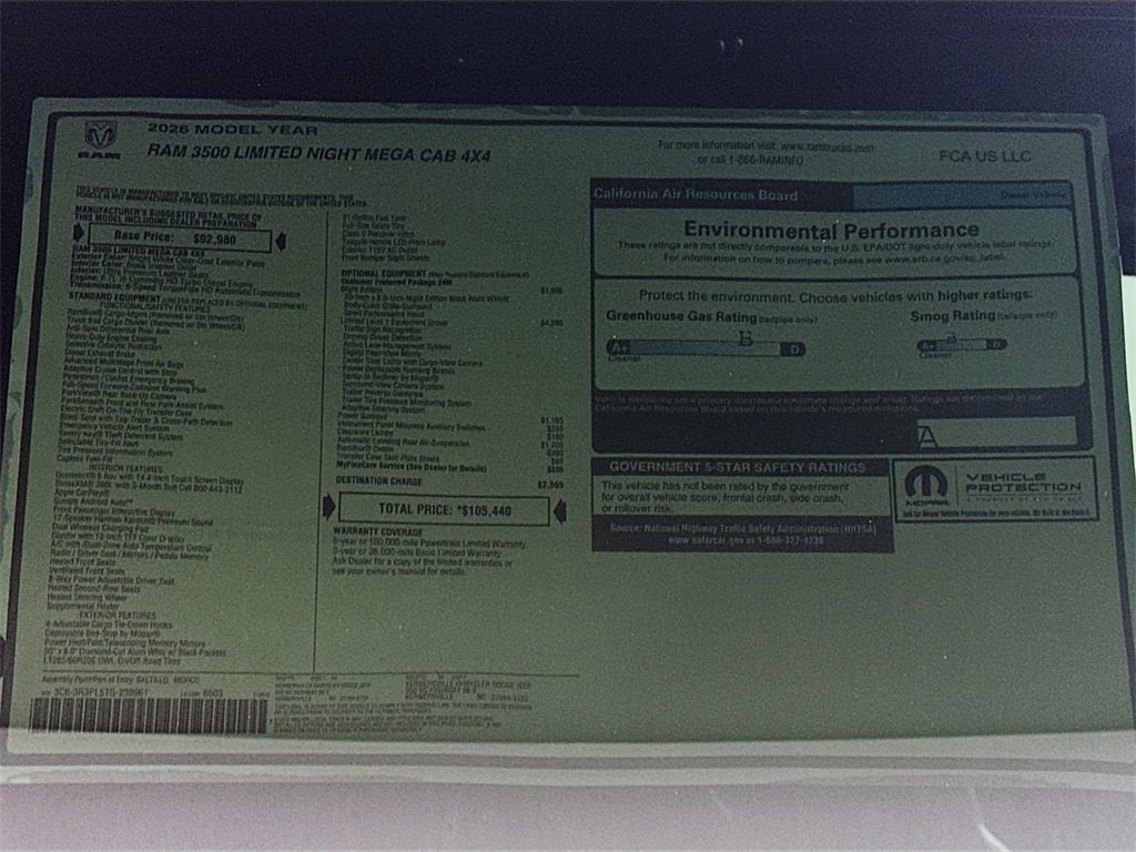 New 2026 RAM 3500 Limited image 21